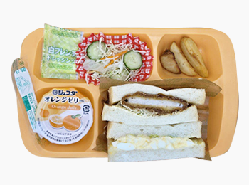 サンドイッチ弁当